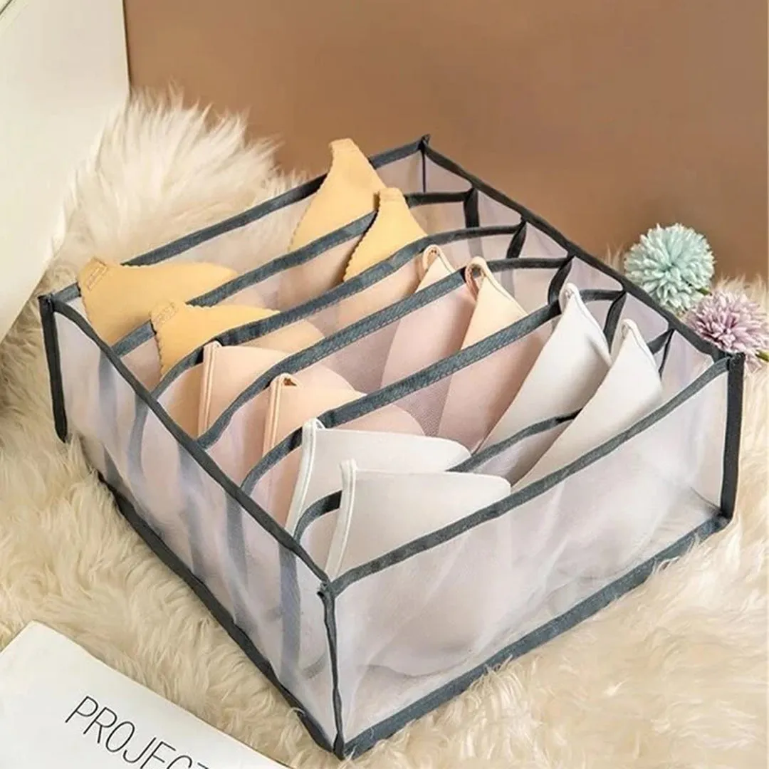 6 Section Foldable Women Garments Organizer