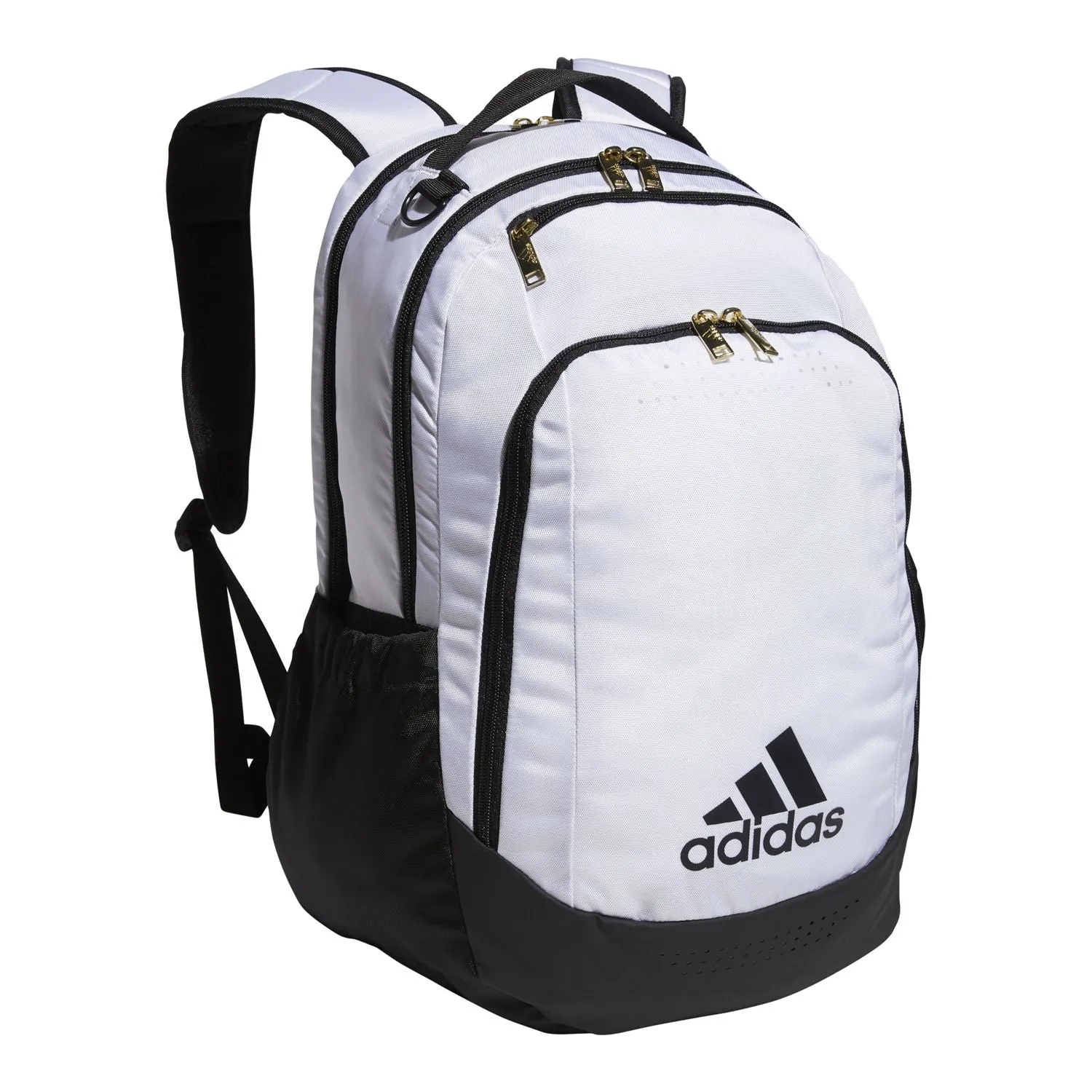 adidas Defender backpack, white/black