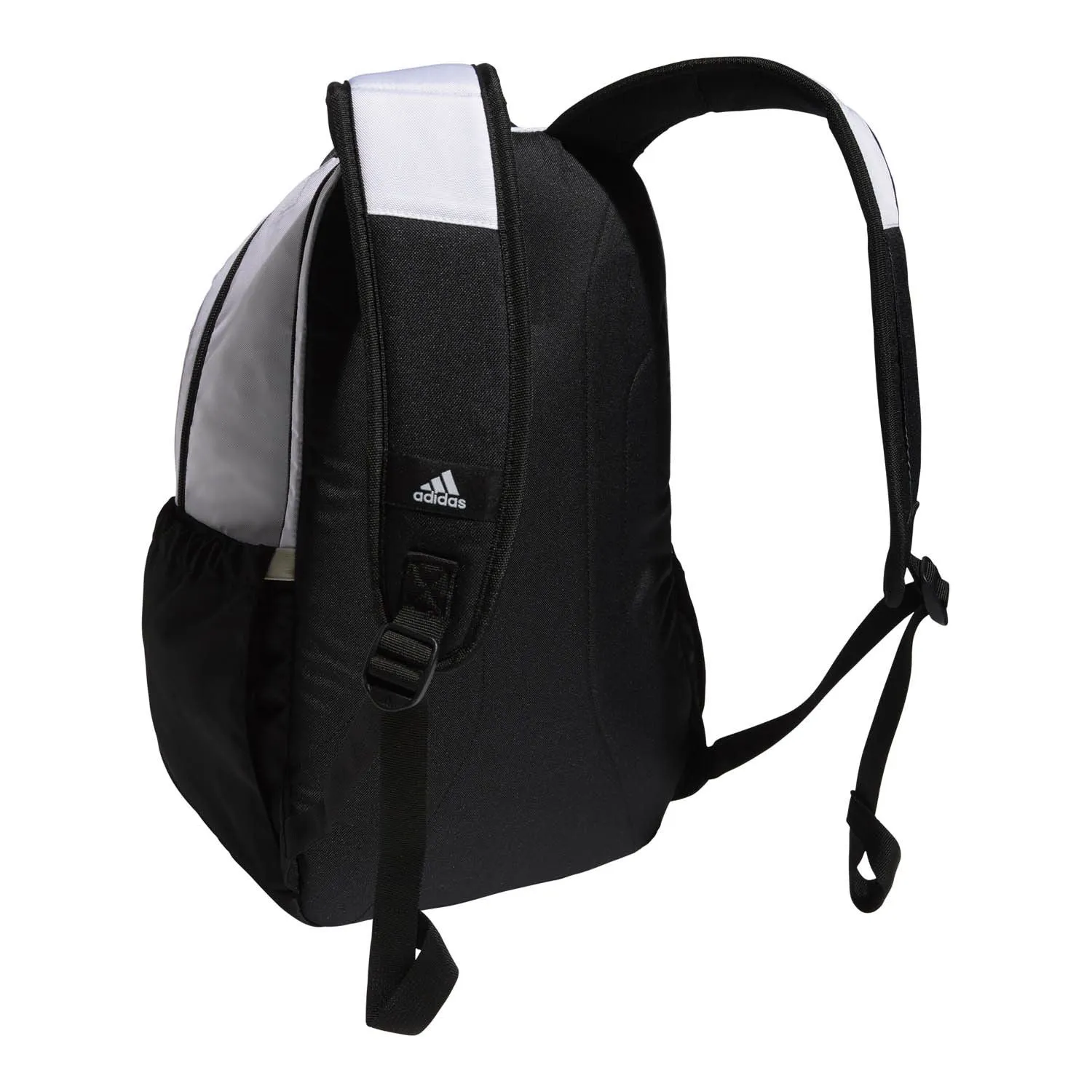 adidas Defender backpack, white/black