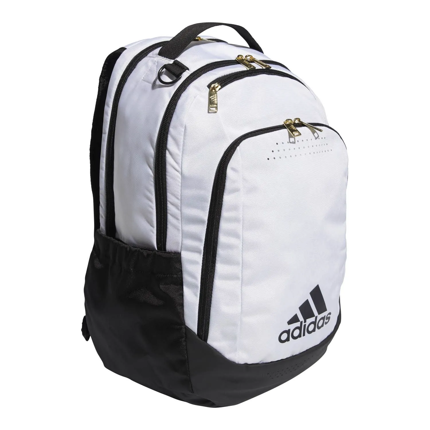 adidas Defender backpack, white/black