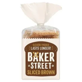 Baker Street Sliced Brown 600g