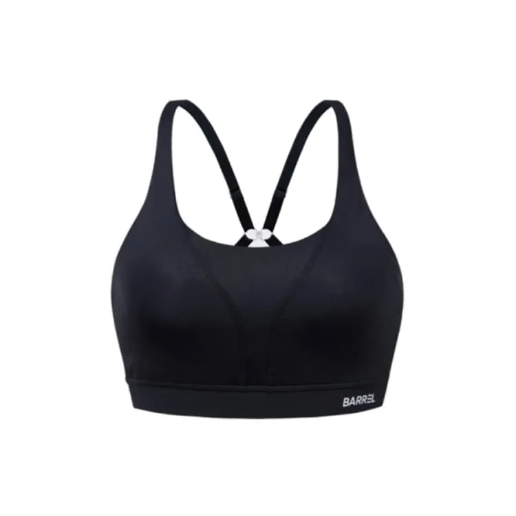 Barrel Women Sunset Bra Top-BLACK