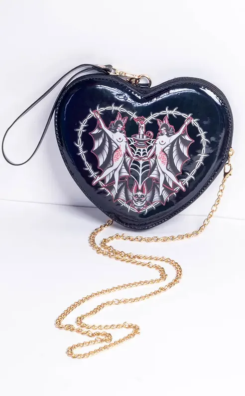 Bat Coven, Baby Heart Purse