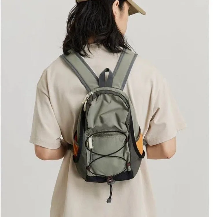 Best-Seller on Douyin Backpack Small Casual Backpack Bag Outdoor Travel Waterproof Men and Women Netral Bag One Piece Dropshipping Bags Wholesale