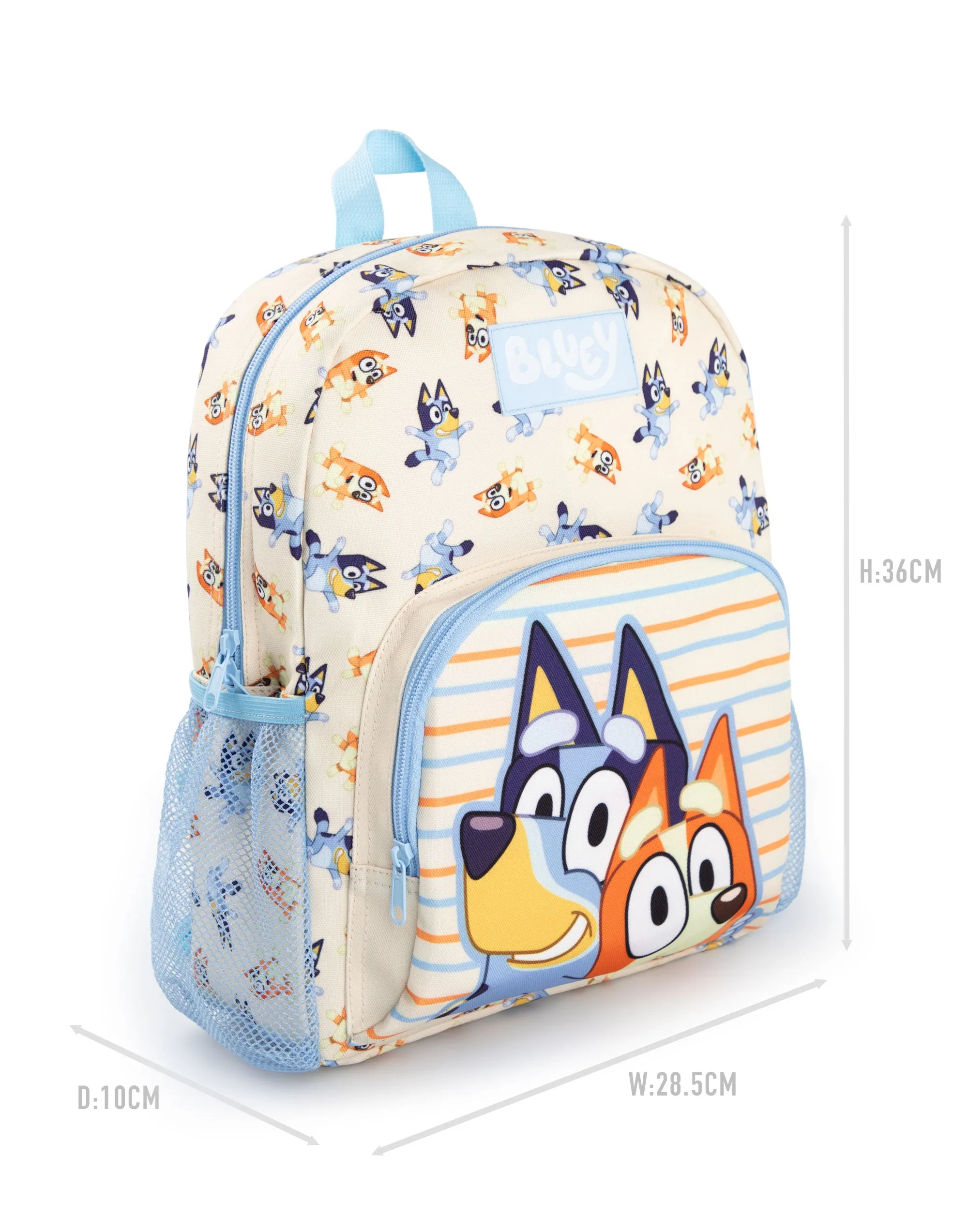 Bluey Character Unisex Kids Multicoloured Backpack