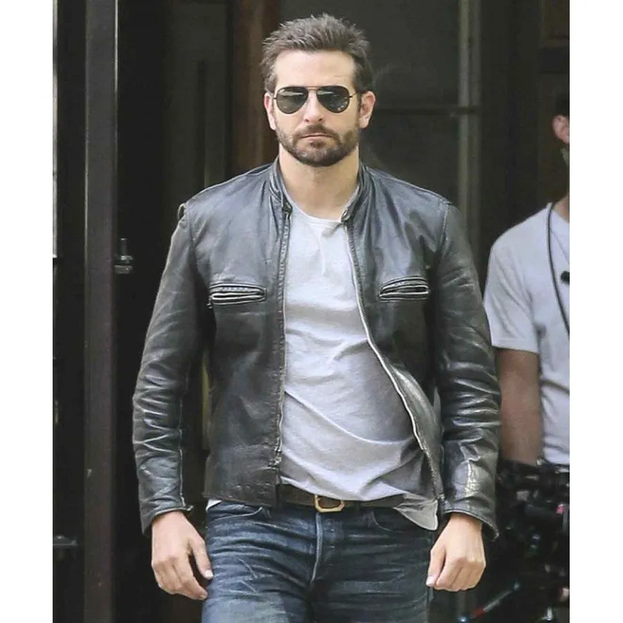 Bradley Cooper Sports Black Jacket