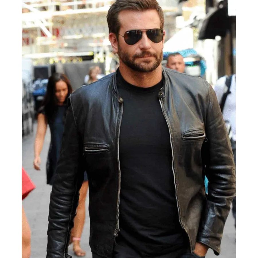 Bradley Cooper Sports Black Jacket