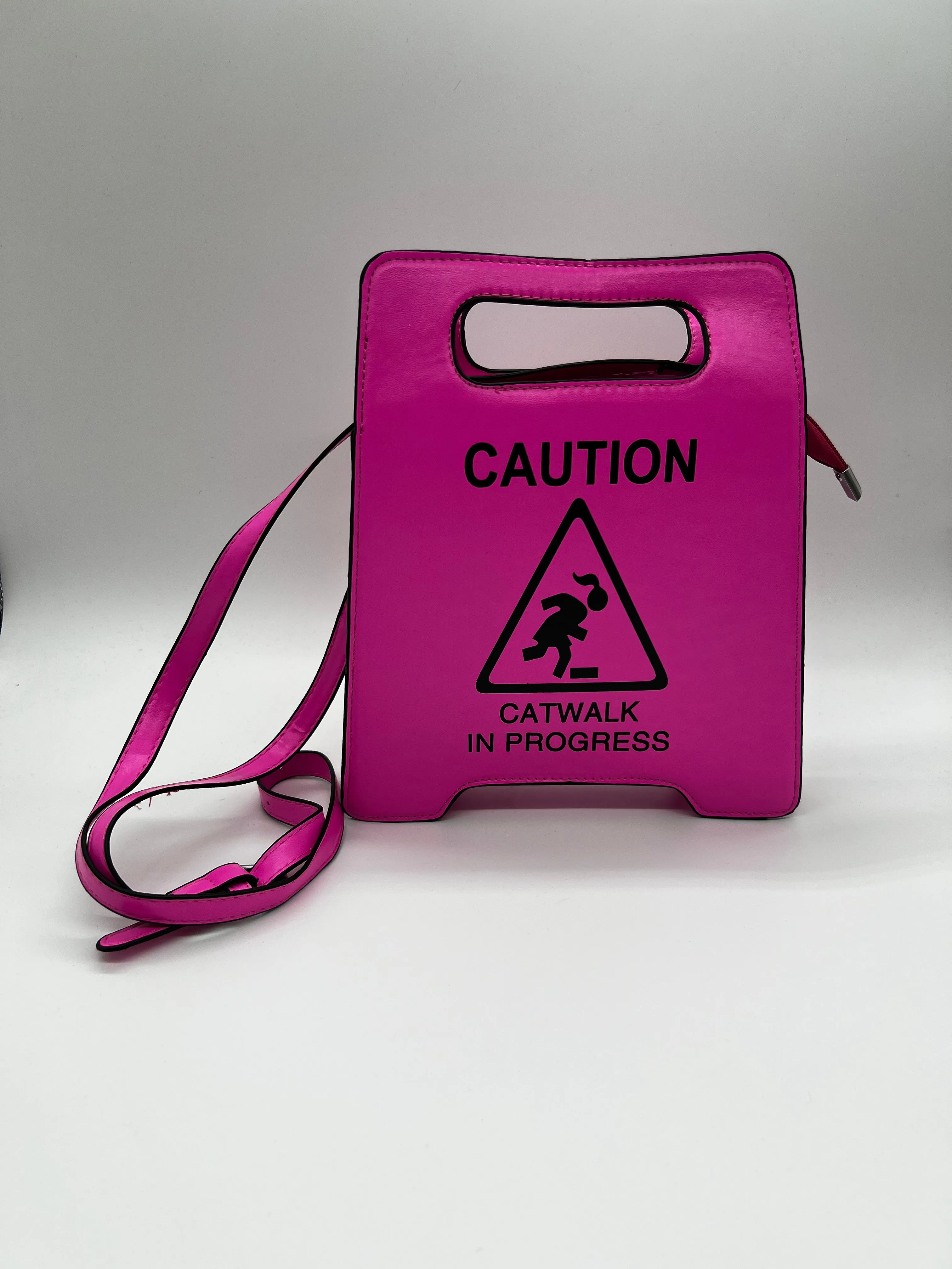 Caution Crossbody Purse