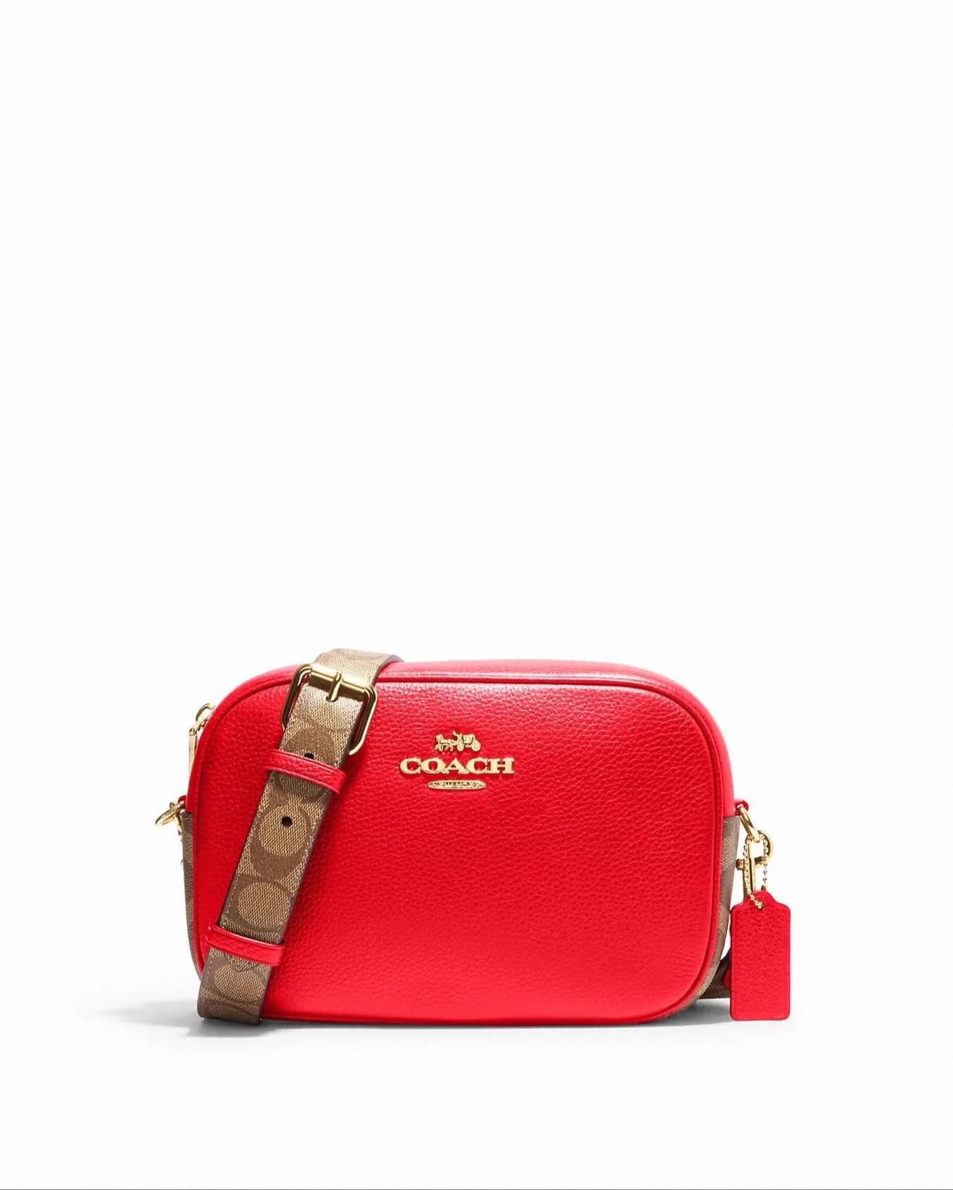 Coach Jamie Camera Bag With Signature Canvas Detail