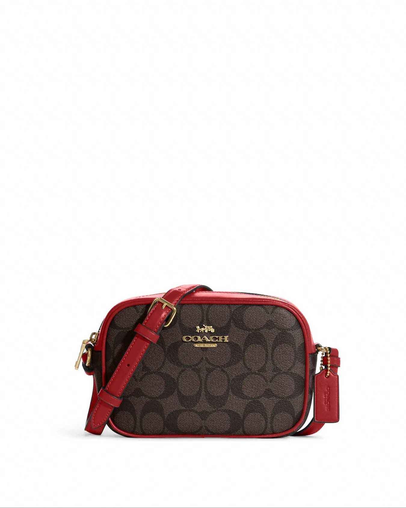 Coach Mini Jamie Camera Bag In Signature Canvas