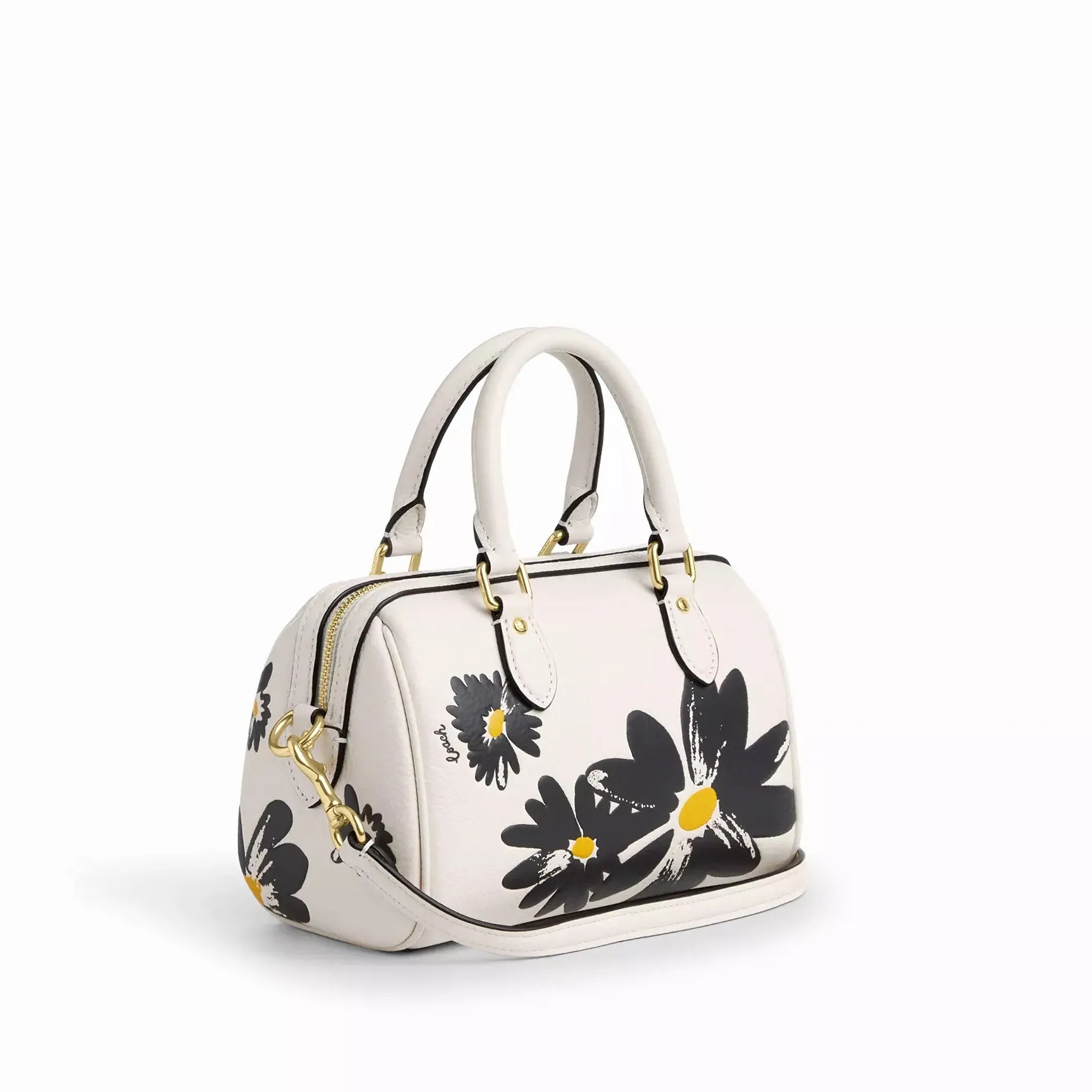 Coach Women's Mini Rowan Crossbody Bag With Floral Print