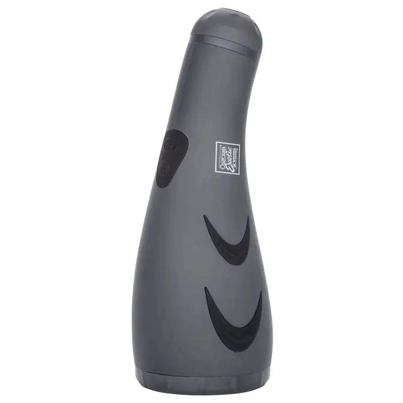 Colt Grey Waterproof Vibrating Pocket Pussy Masturbator with 30-functions