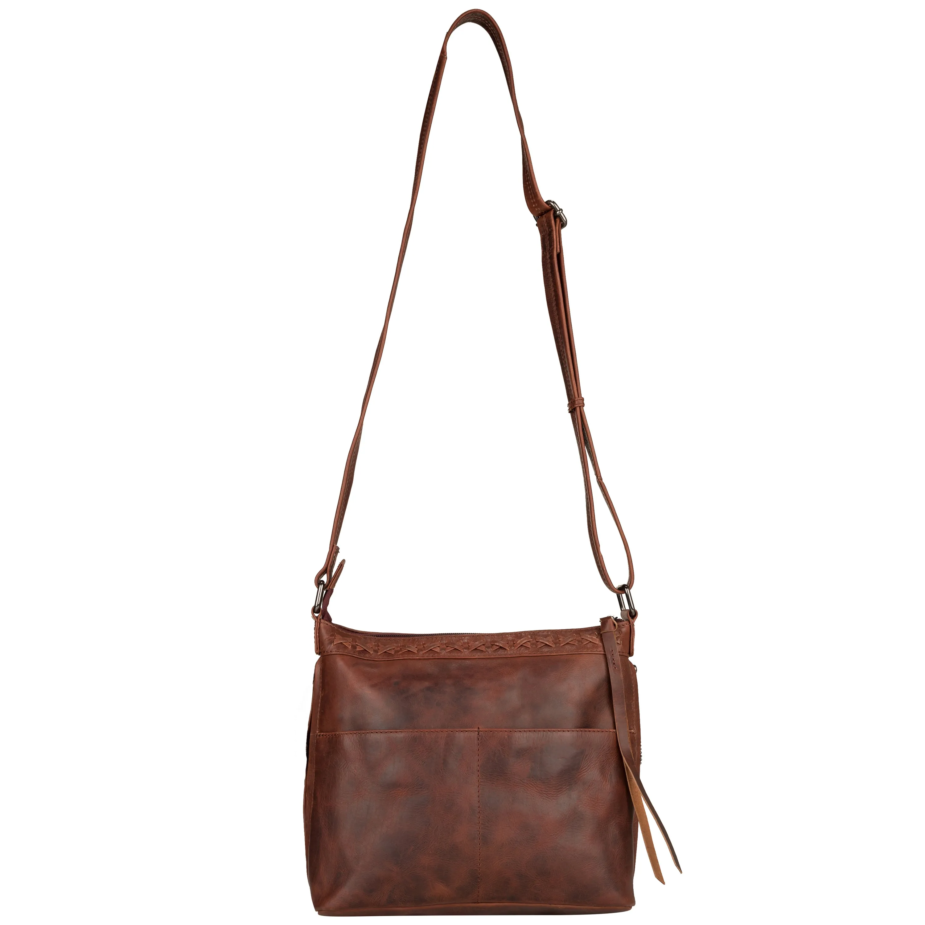 Concealed Carry Crossbody Purse for Women - Faith Leather Crossbody by Lady Conceali