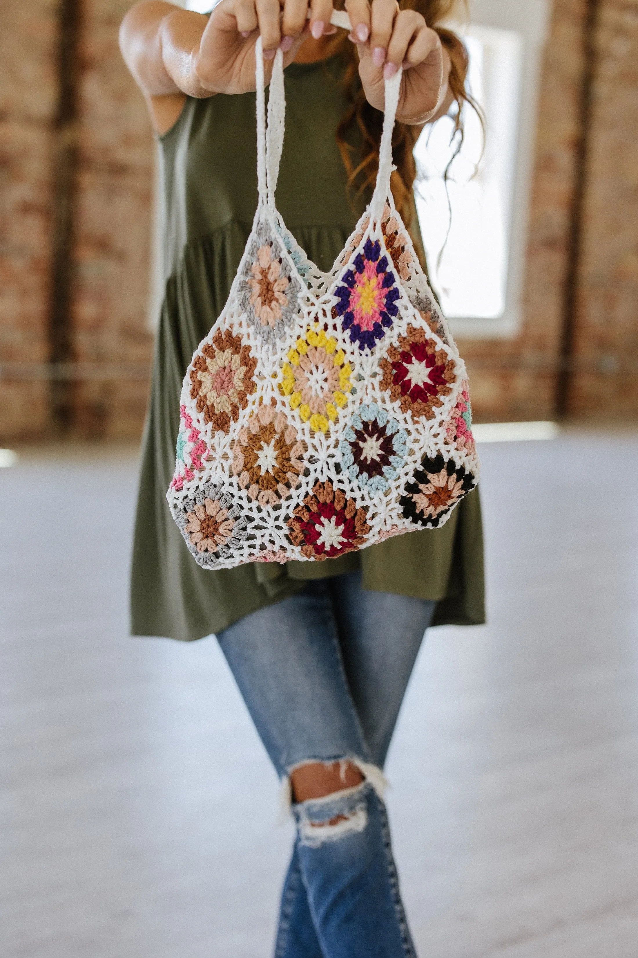 Crochet Retro Hollowed Handbag | PRE ORDER