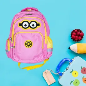 Cute Minions Backpack-Pink