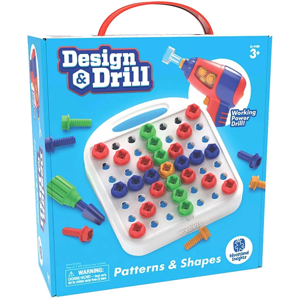 Design & Drill Patterns & Shapes Drill Toy