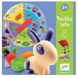 Djeco - Tactilo Loto Farm Game