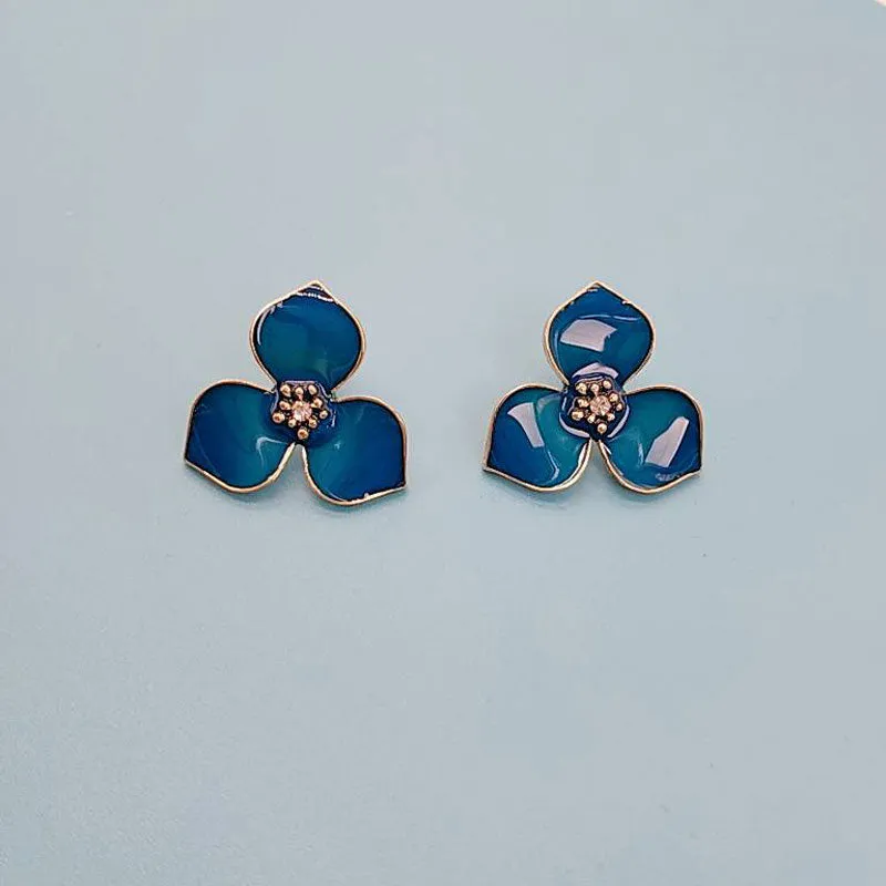 Fashion S925 Flower Earrings