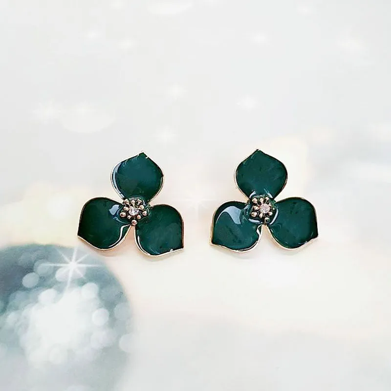 Fashion S925 Flower Earrings