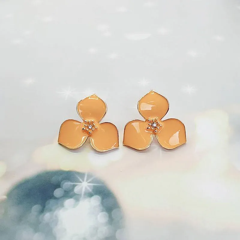 Fashion S925 Flower Earrings