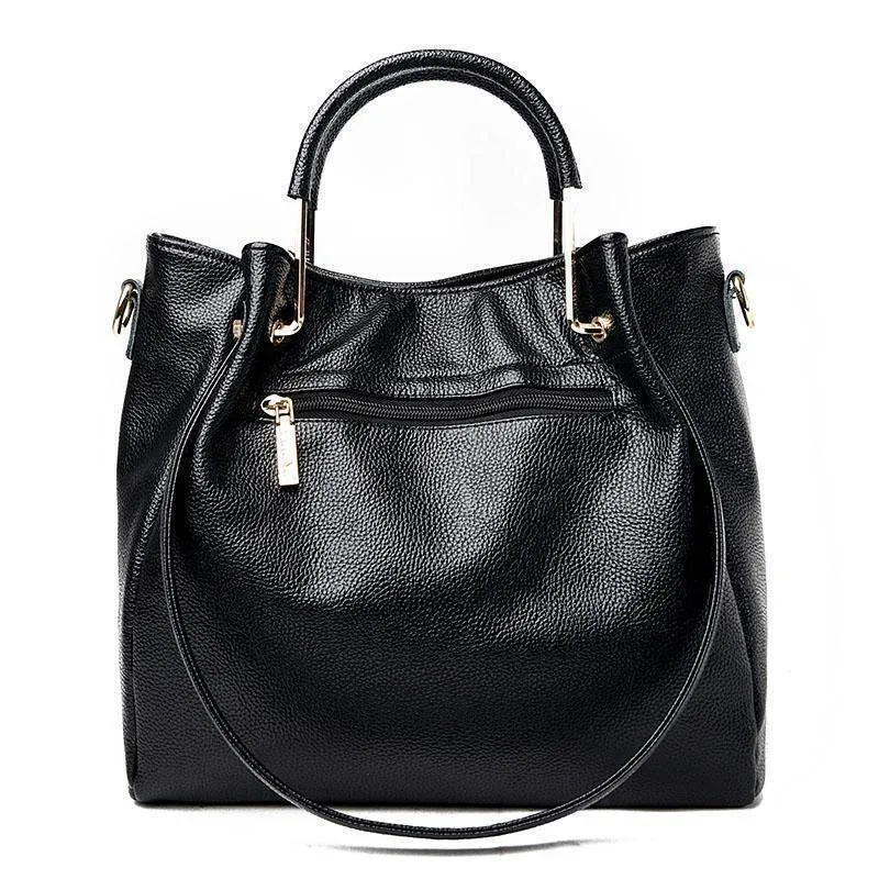 Genuine Leather Tote, Shoulder Bag Handbag