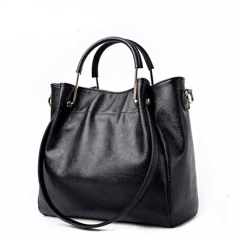 Genuine Leather Tote, Shoulder Bag Handbag