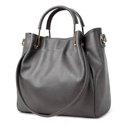 Genuine Leather Tote, Shoulder Bag Handbag