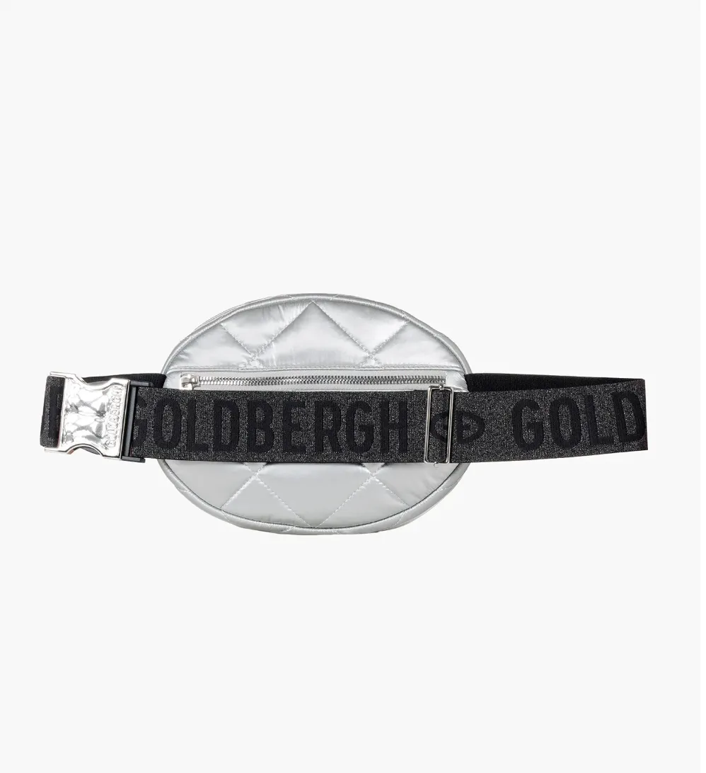 Goldbergh French Belt Bag in Silver