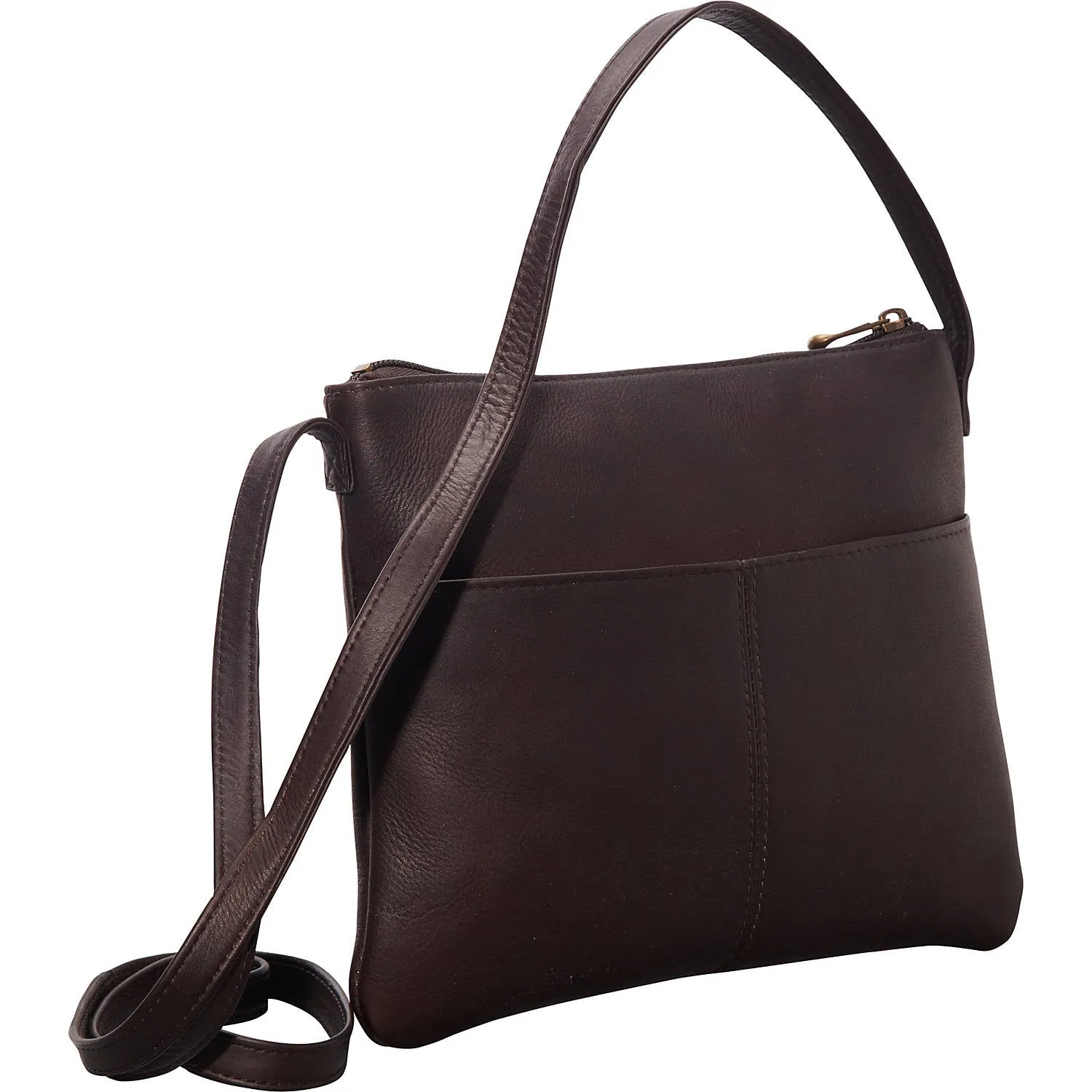 Le Donne Leather Half Moon Crossbody