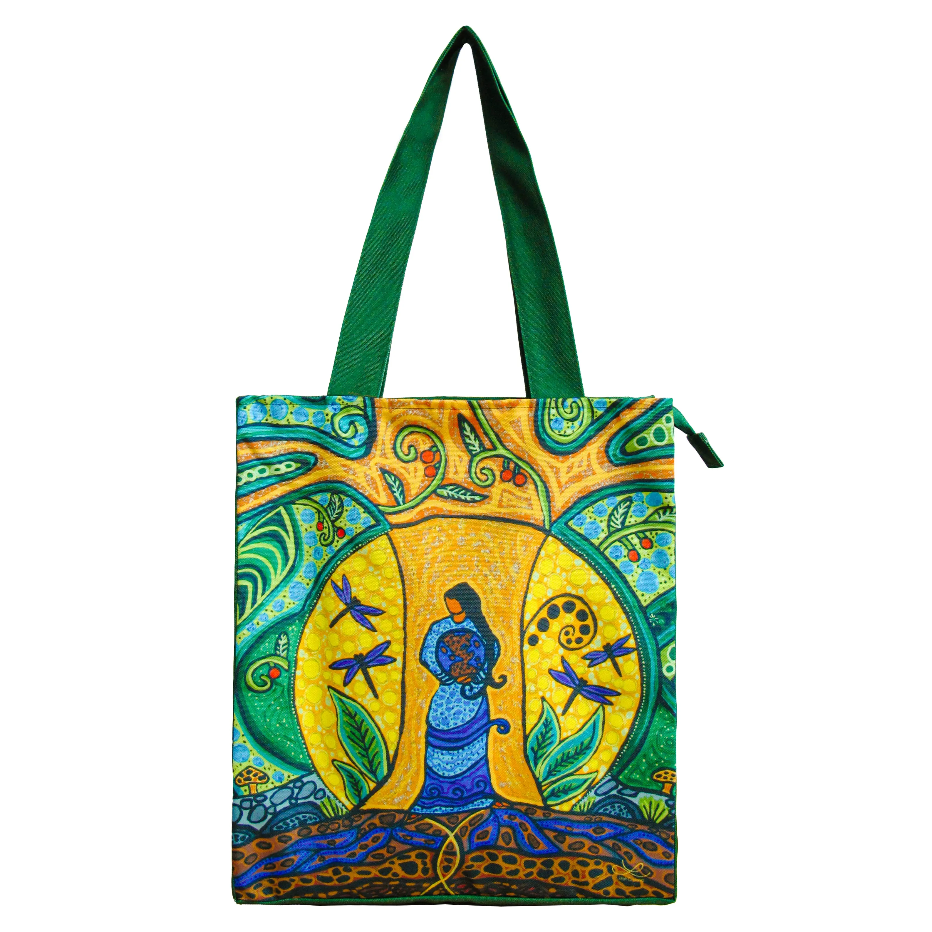 Leah Dorion Strong Earth Woman Recycled Eco-Bag