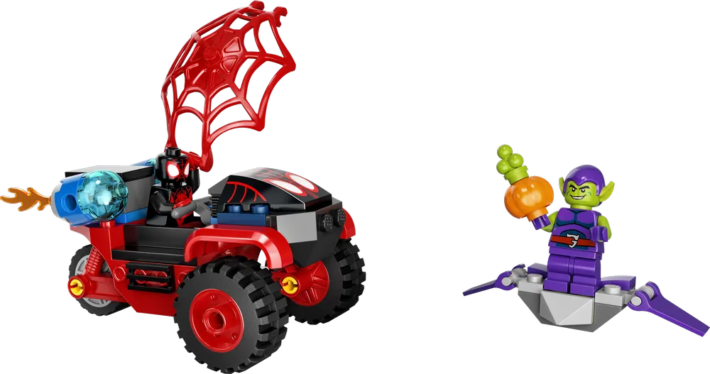 LEGO 10781 Marvel Spidey Miles Morales: Spider-Man's Techno Trike