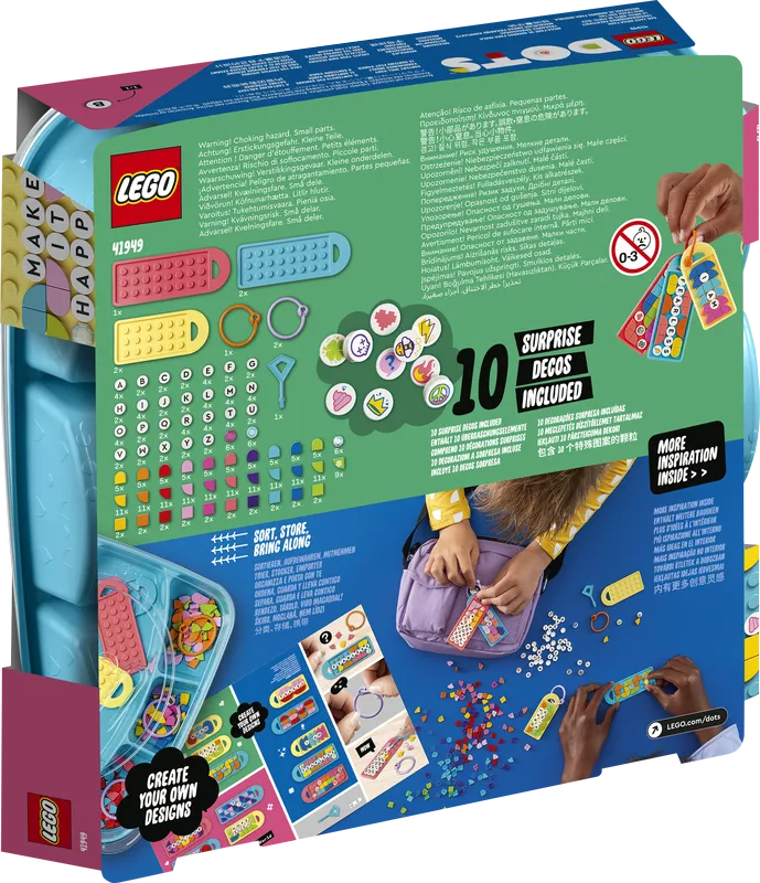 LEGO 41949 Dots Bag Tags Mega Pack Messaging