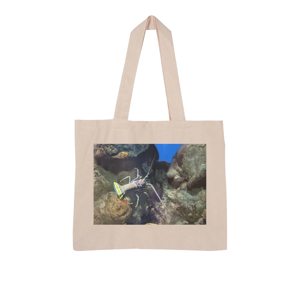 Lobster Large Organic Tote Bag