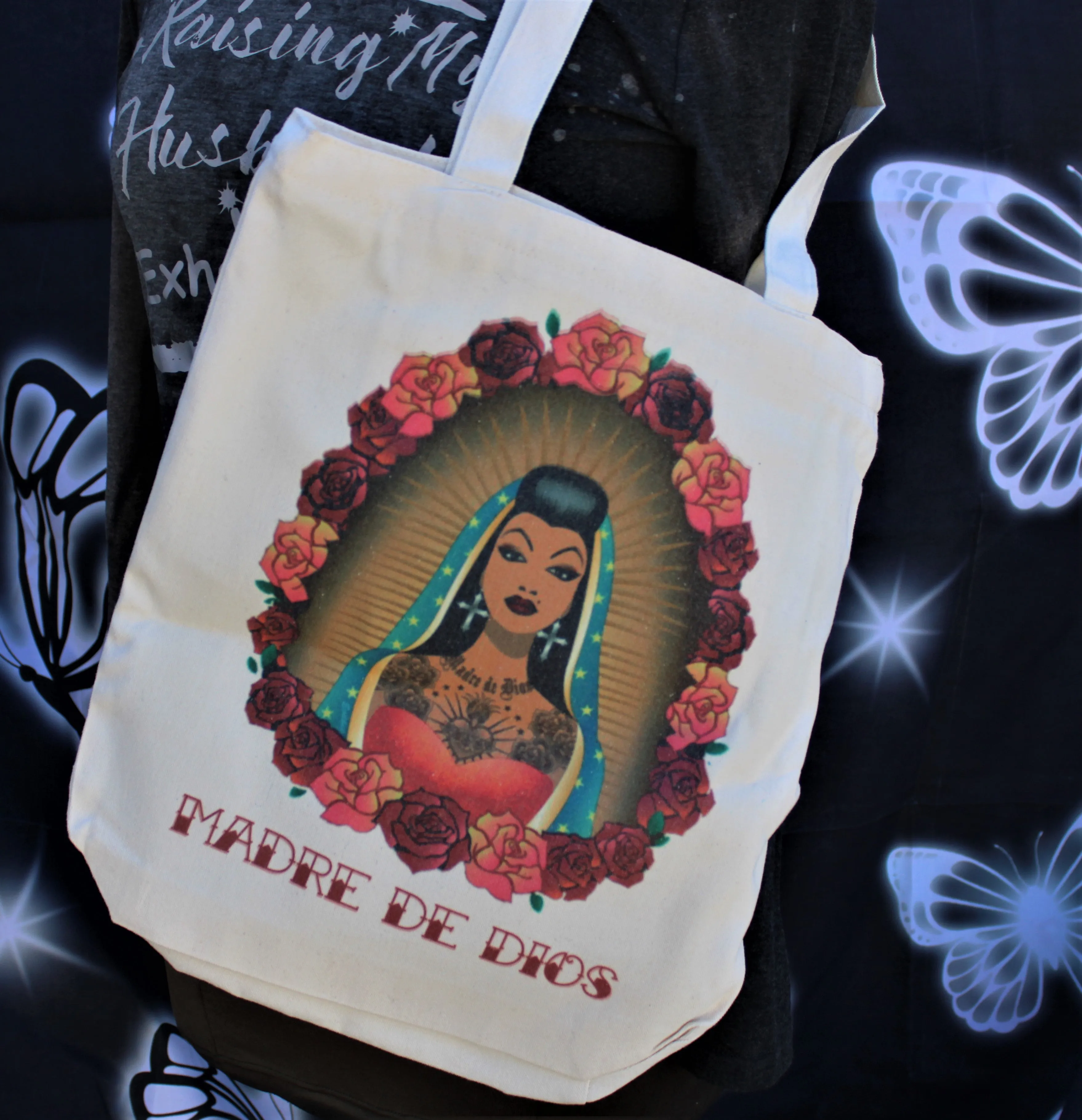 Madre de Dios tote bag