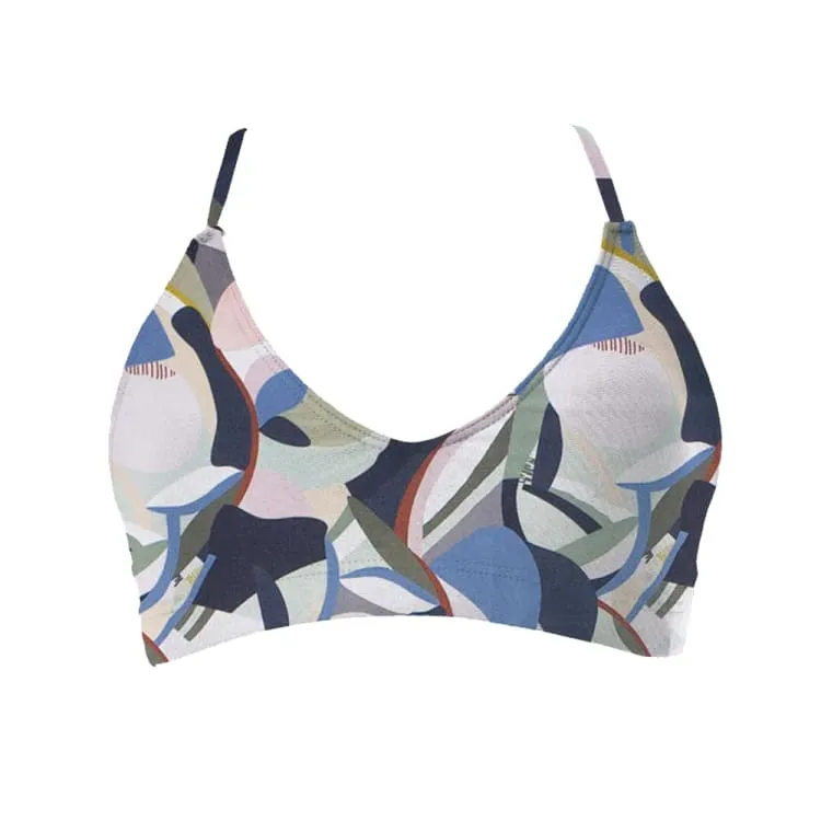 Maka-Hou Women Back Cross Bra Top-MULTI (Japanese Brand)