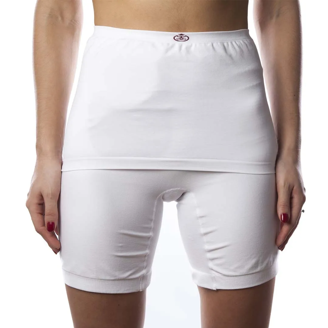 Medium Support High Waist Ostomy Boxer - Double layer