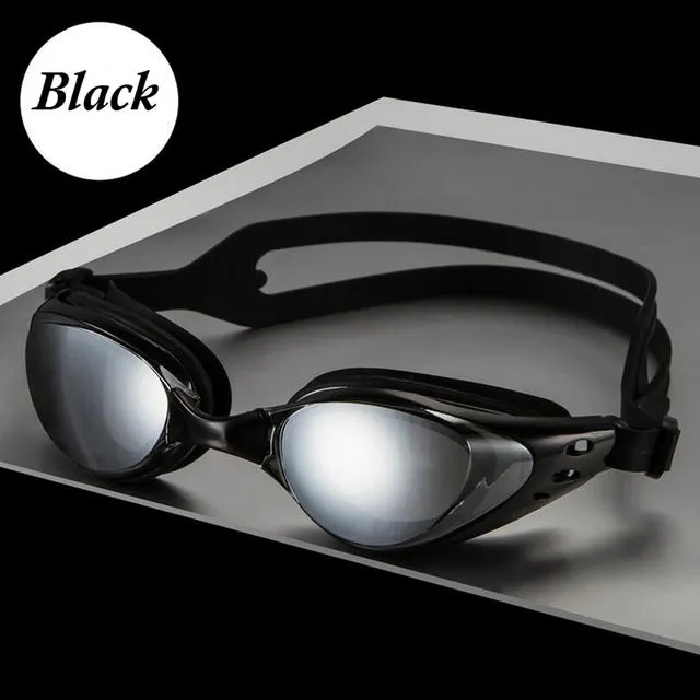 Men Women Swim Glasses Anti Fog UV Protection Swim Eyewear Professional Electroplate Waterproof Swim Goggles