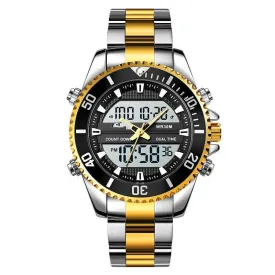 Men's Fashion Multifunctional Outdoor Sports Dual Display Watch