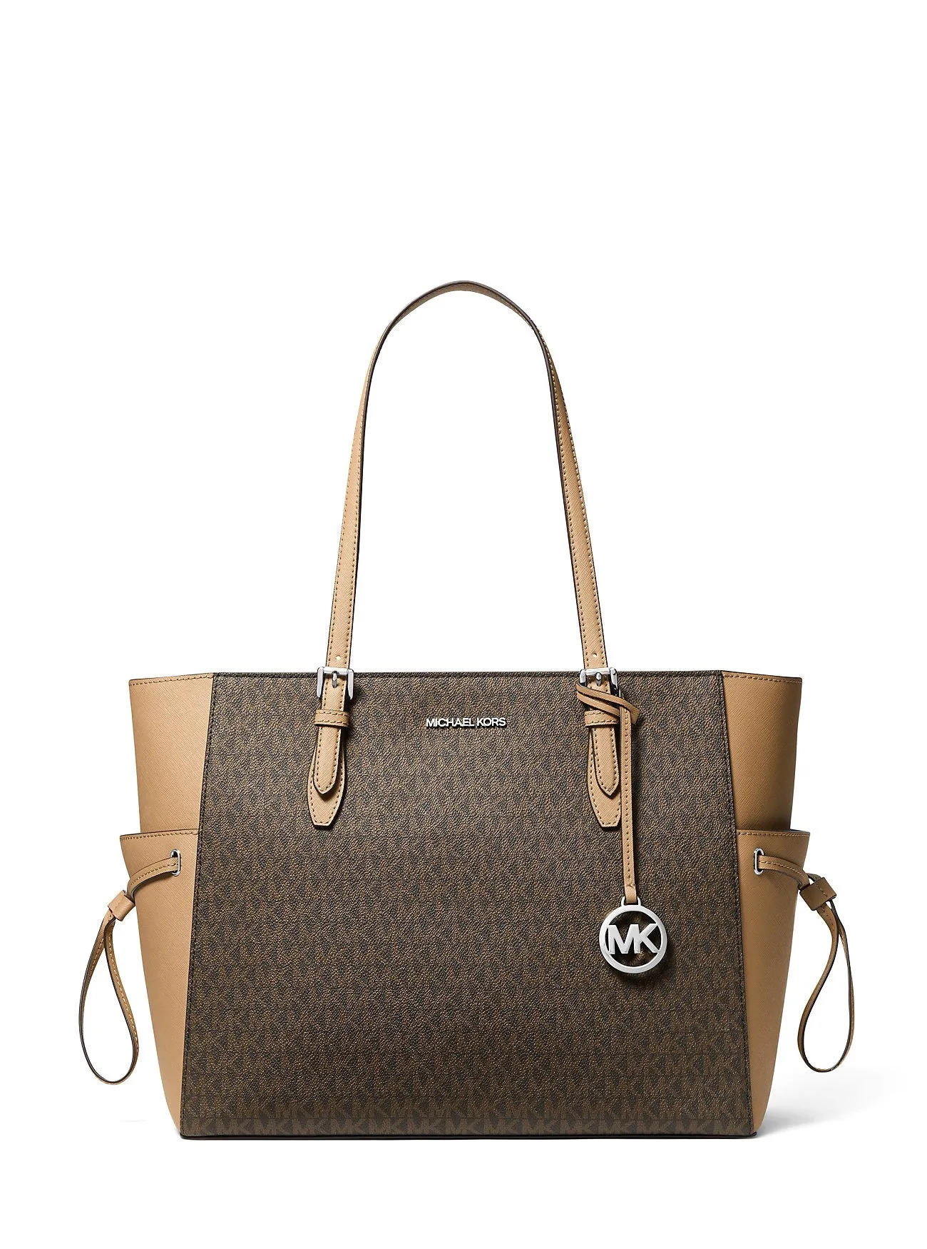 Michael Kors Gilly Large Logo and Leather Tote Bag