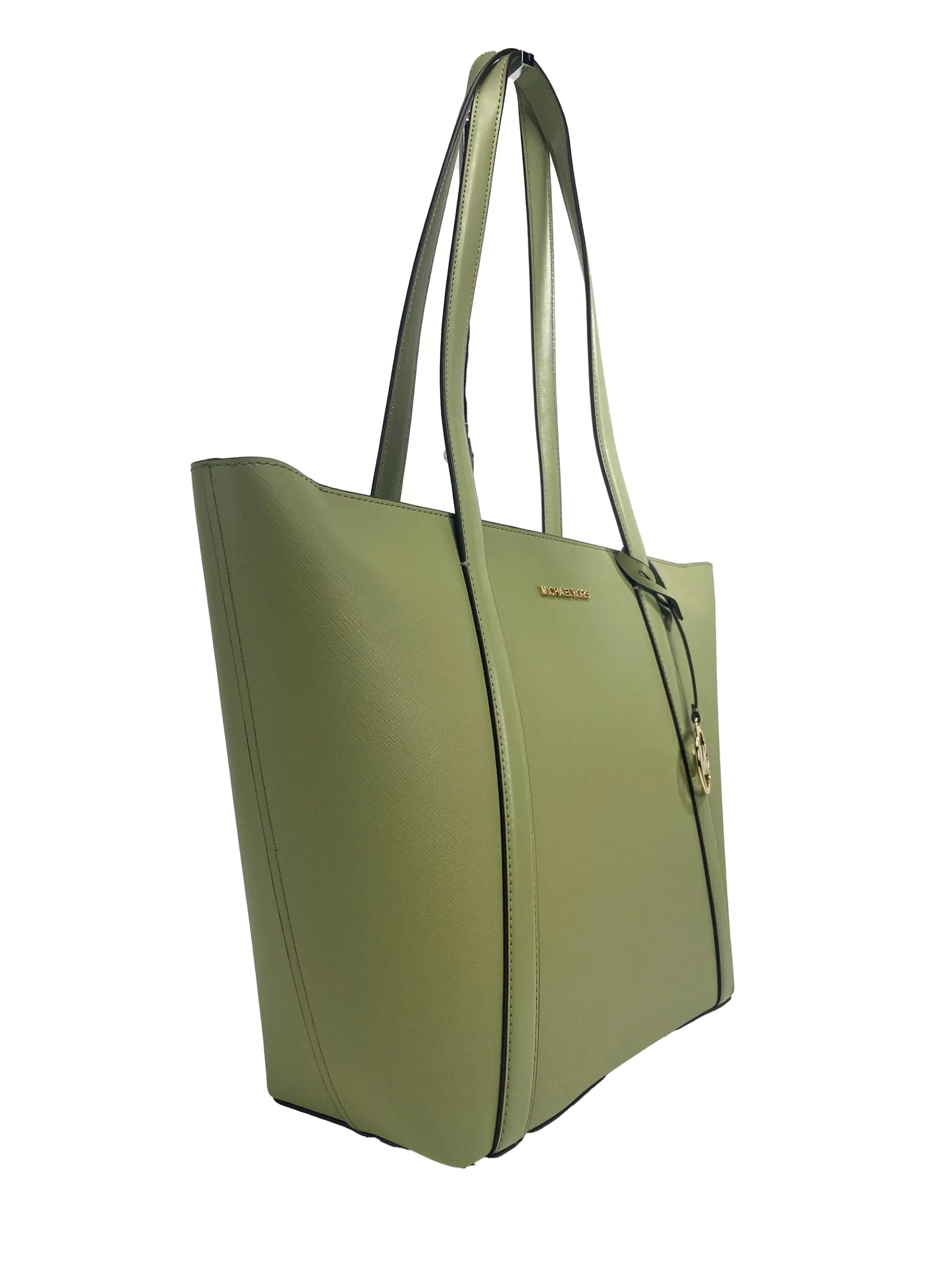 Michael Kors Pratt Large Shoulder Tote Bag (Light Sage)