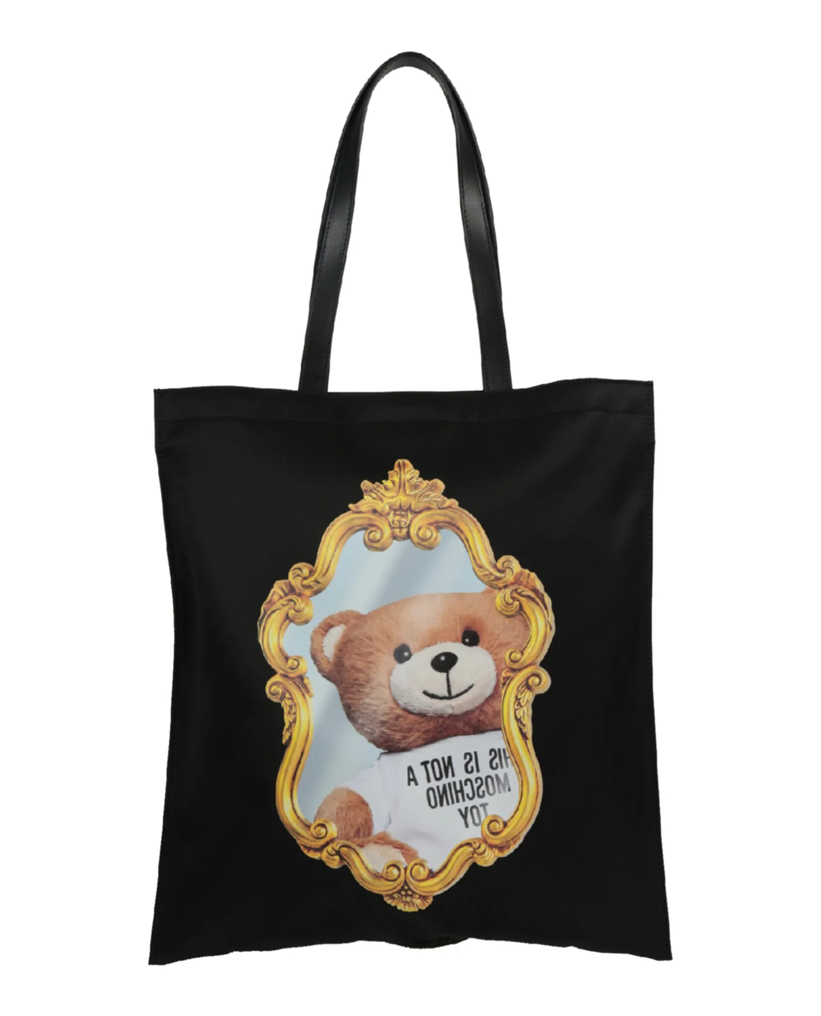 Moschino Teddy Mirror Tote Bag