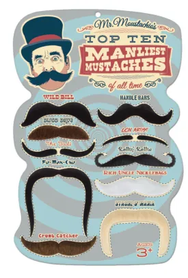 Mr. Moustachio's 10 Manliest Mustaches of All Time