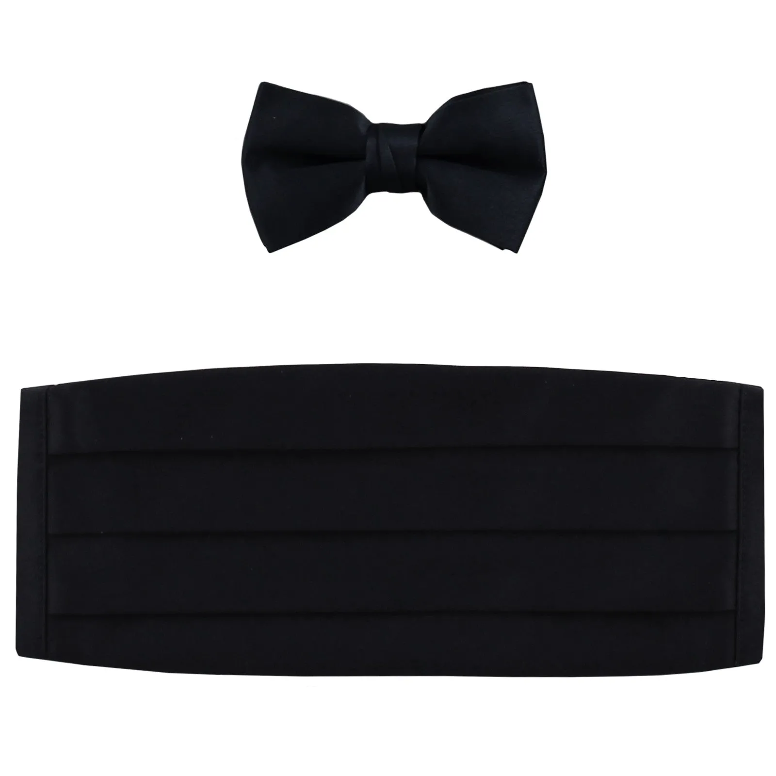 NEW 100% polyester boys kids Cummerbund & bowtie set formal wedding