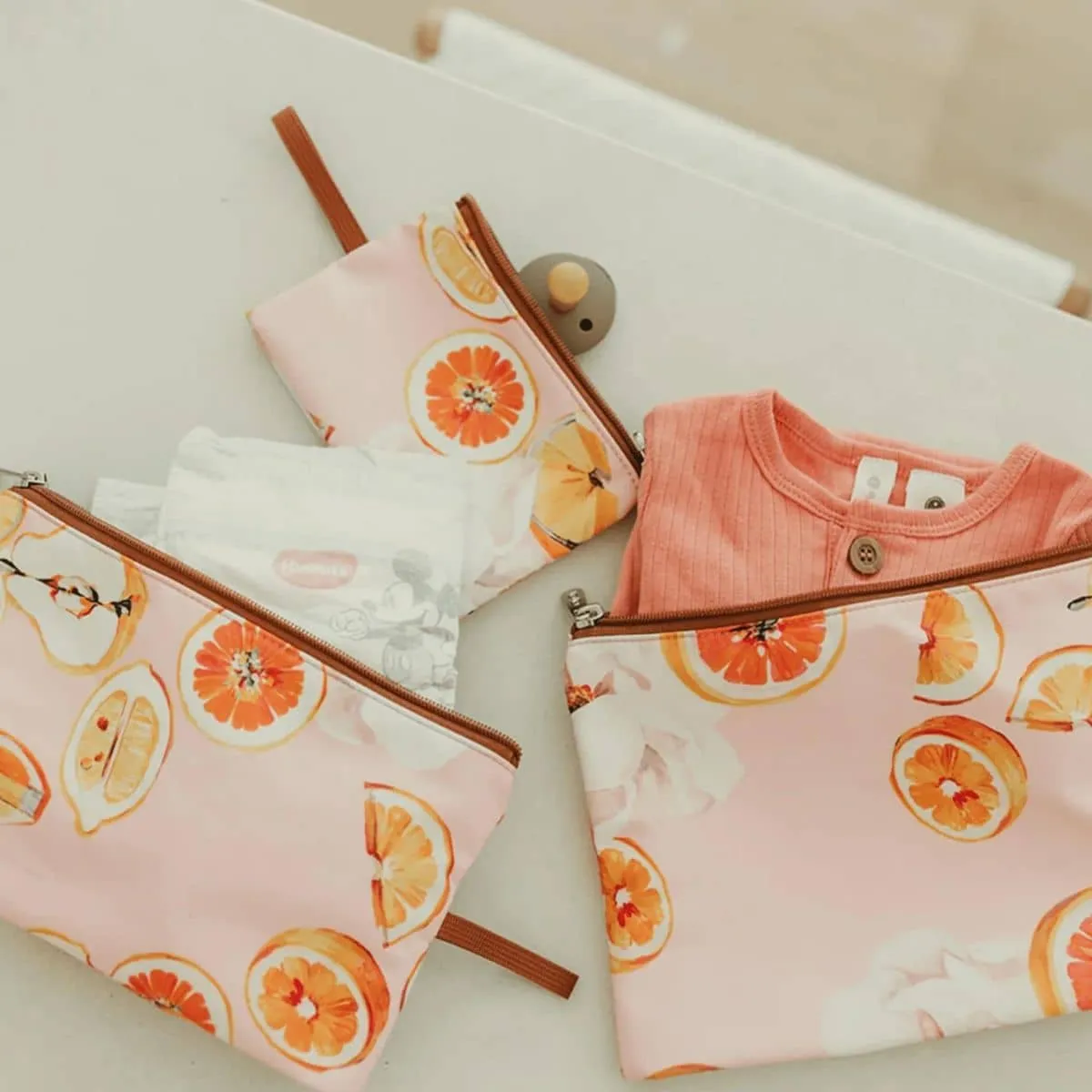 OiOi Packing Pouch Trio - Tutti Frutti