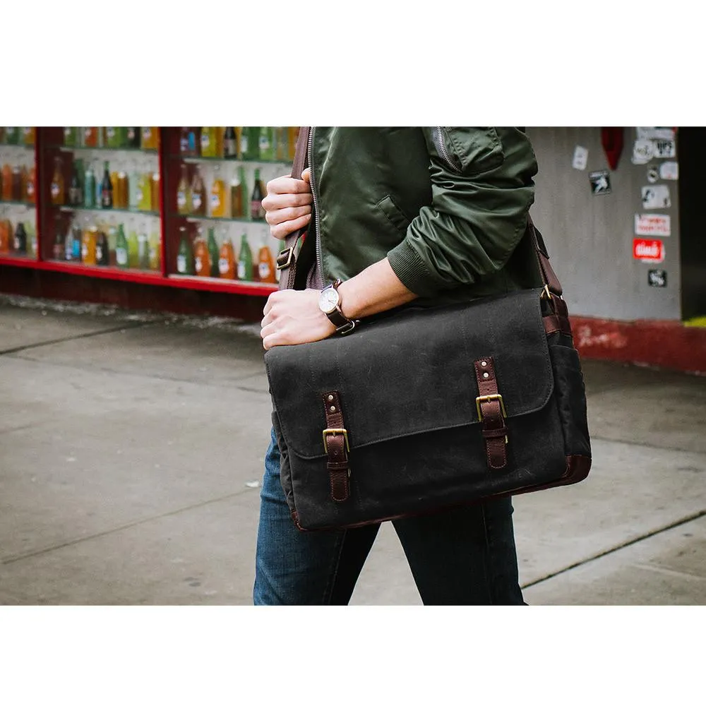 ONA Union Street Messenger Bag (Black) ONA5-003BL