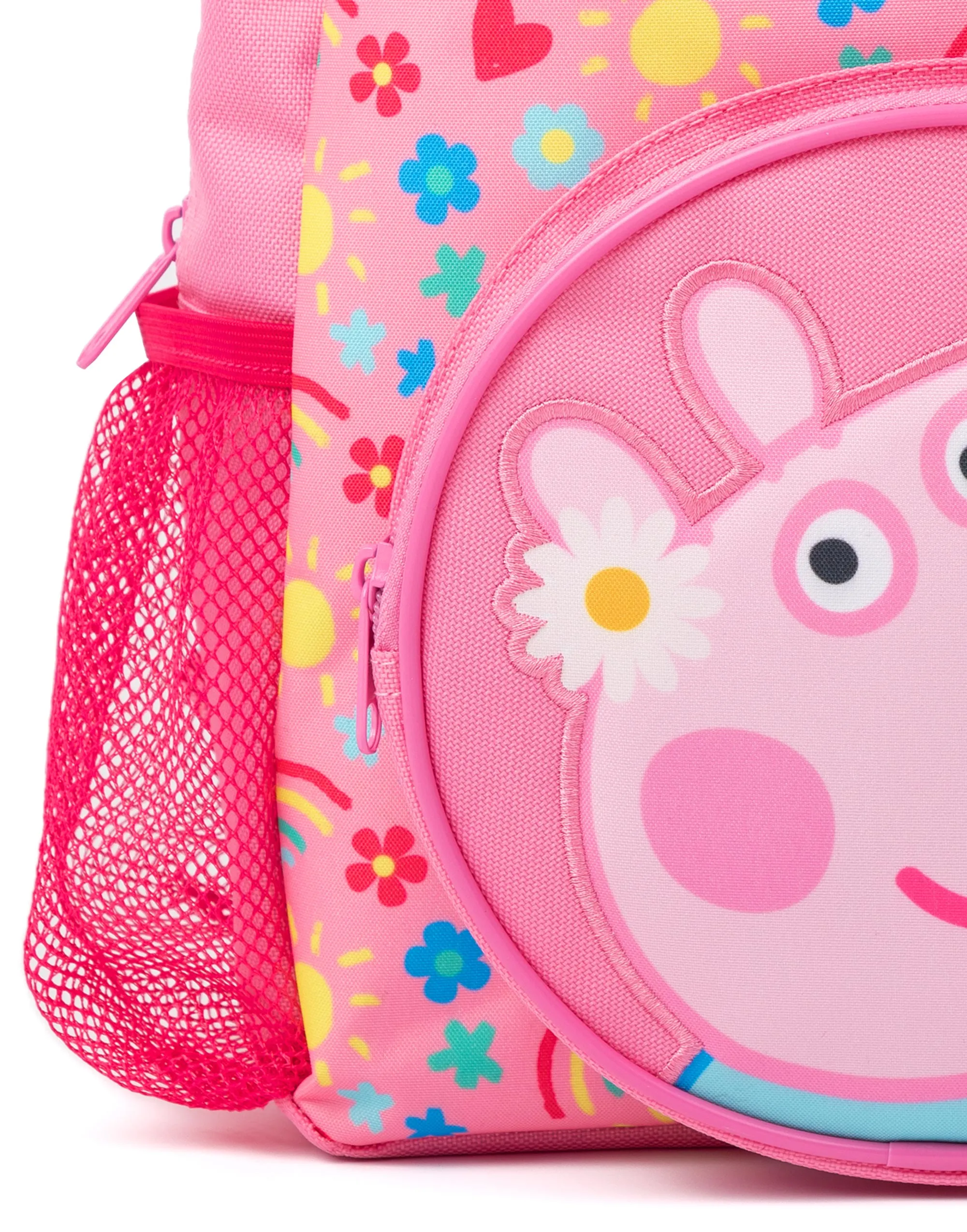 Peppa Pig Kids Pink 4 Piece Backpack Set