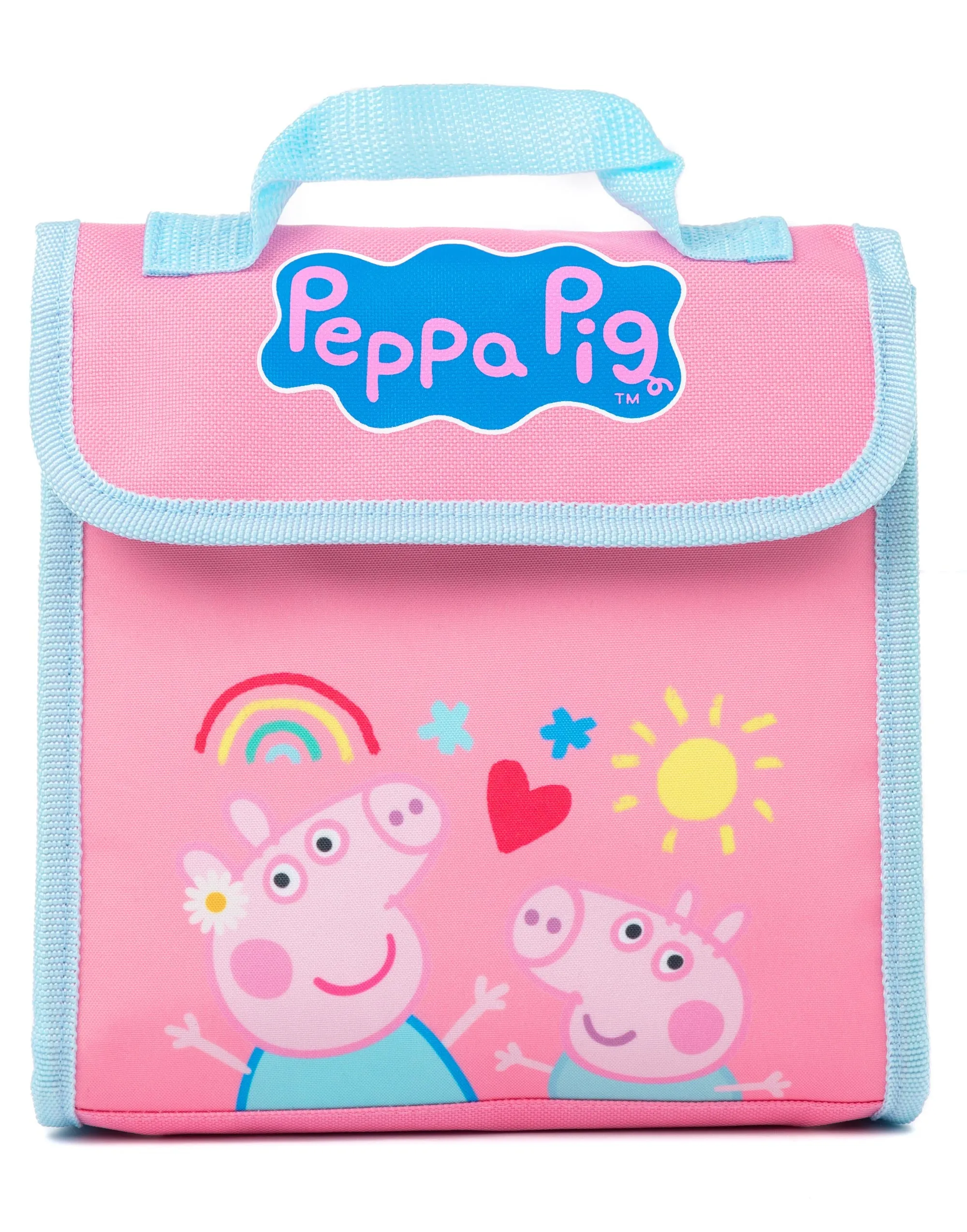 Peppa Pig Kids Pink 4 Piece Backpack Set