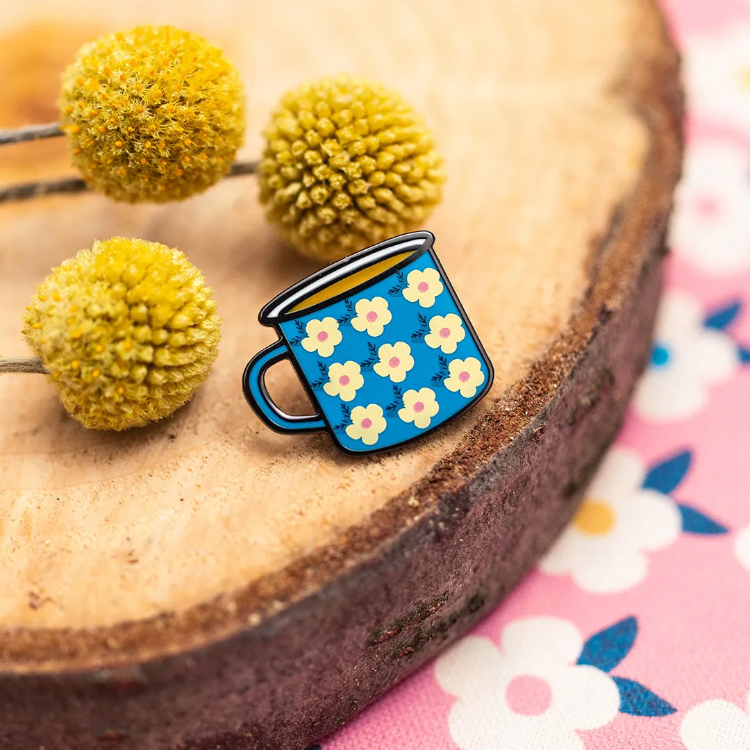 Pretty Pin Badges Retro Inspired - Enamelhappy