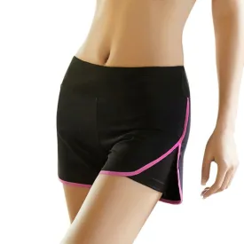 Quick Dry Side Slit Elastic Sports Shorts