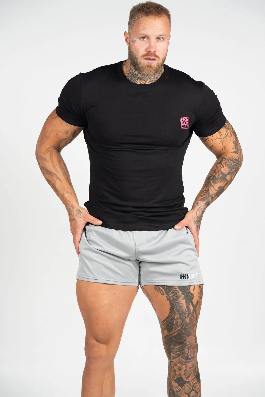 Relentless | Men's Gym Shorts | Silver